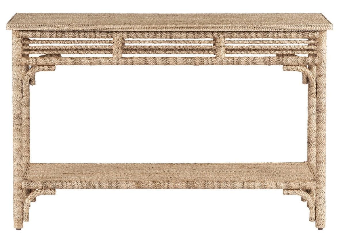 Currey and Company 3000-0012 Olisa Rope Console Table Currey and Company 3000-0012 Olisa Rope Console Table