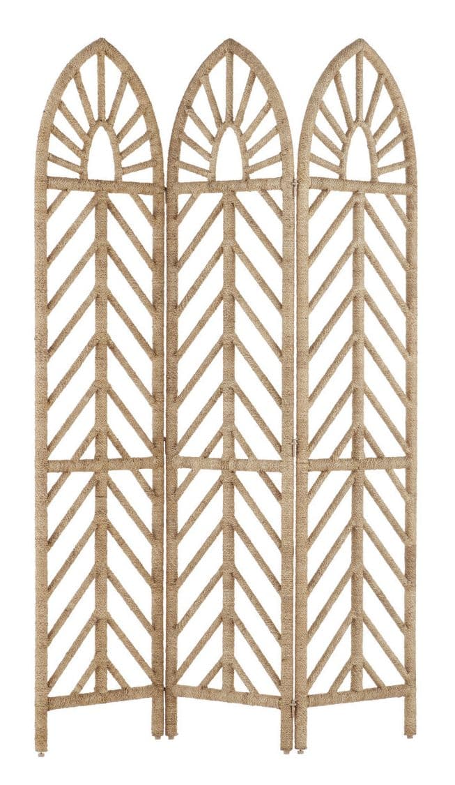 Currey and Company 3000-0166 Samal Rope Screen