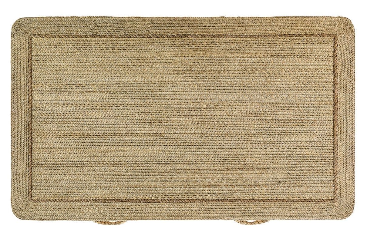 Currey and Company 3000-0011 Kaipo Rope Two-Drawer Chest Currey and Company 3000-0011 Kaipo Rope Two-Drawer Chest