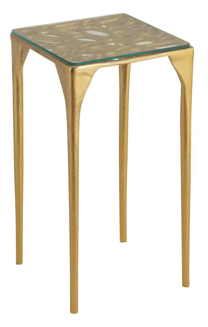 Currey and Company 4000-0201 Honeycomb Drinks Table