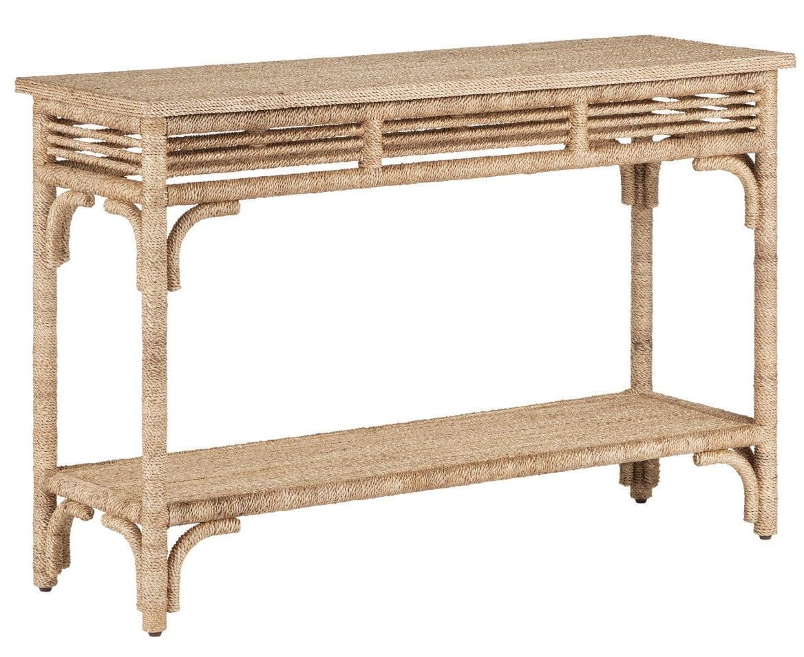 Currey and Company 3000-0012 Olisa Rope Console Table