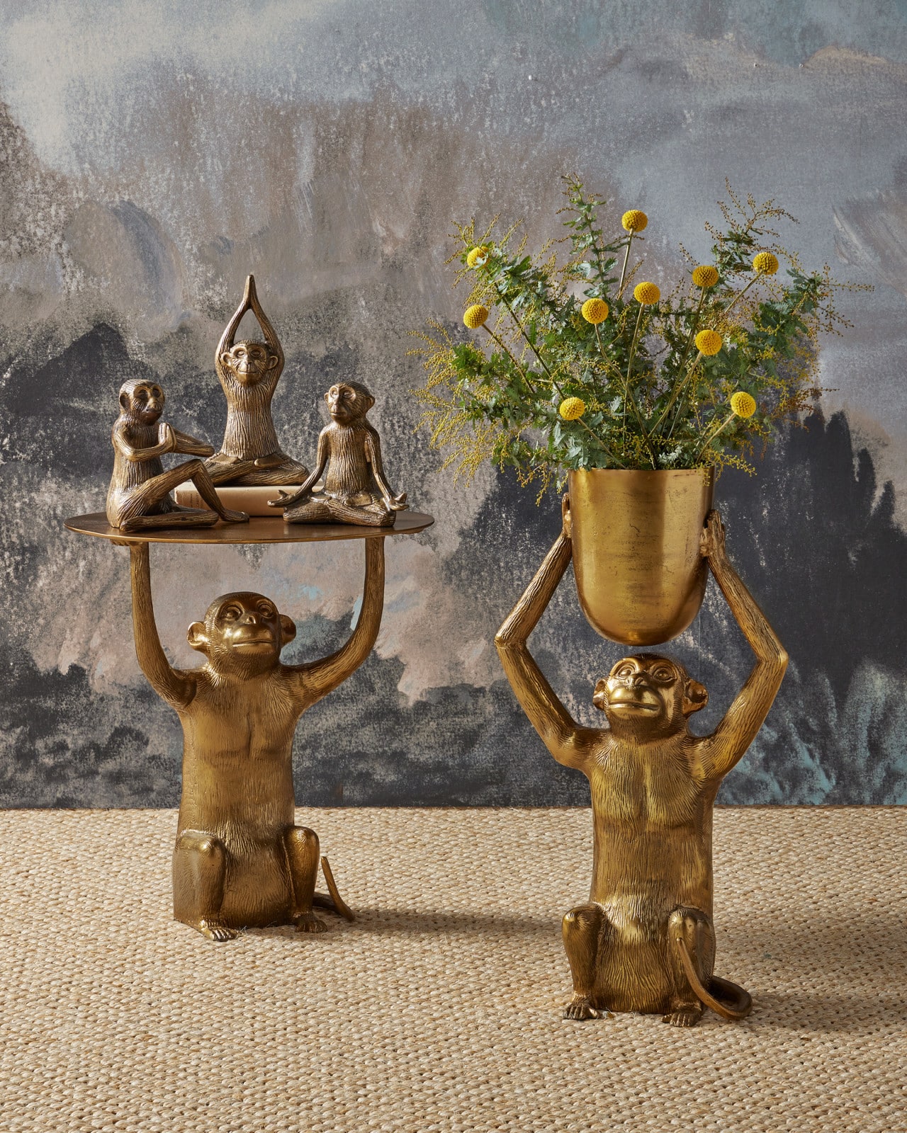 Currey and Company 4000-0118 Abu Gold Accent Table Currey and Company 4000-0118 Abu Gold Accent Table