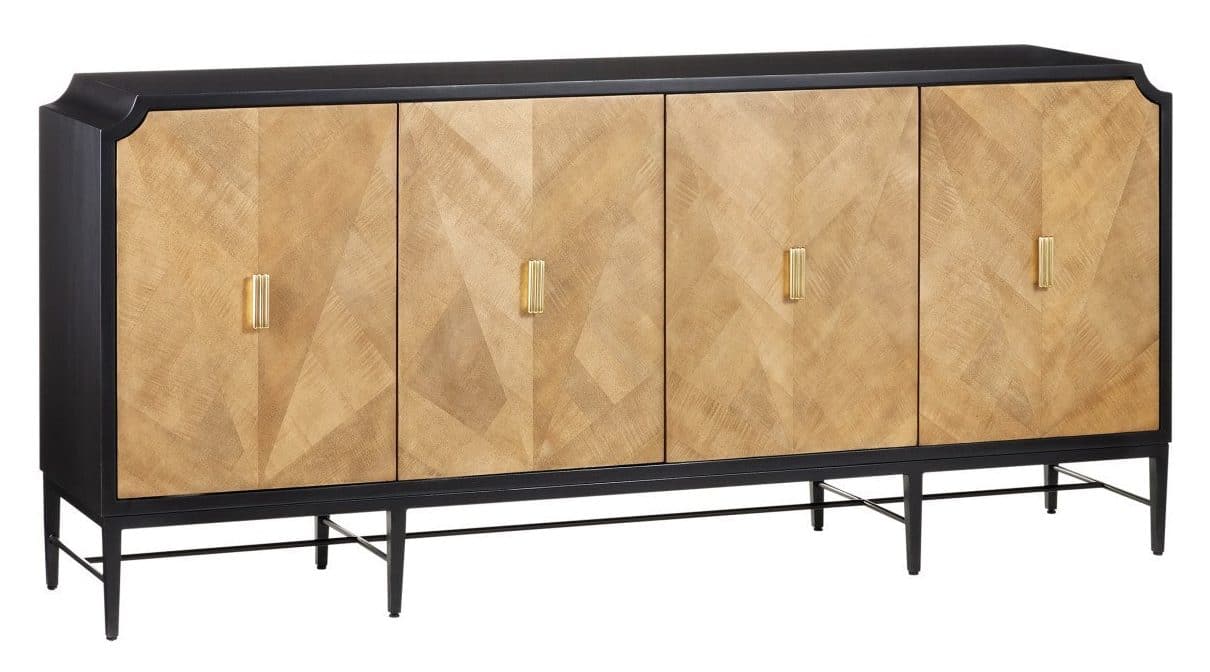 Currey and Company 3000-0271 Kallista Taupe Credenza