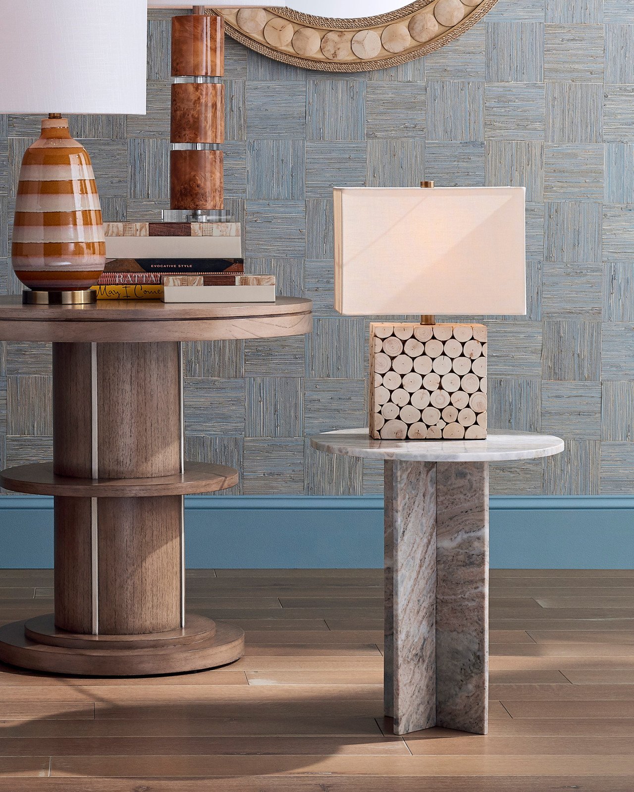 Currey and Company 3000-0183 Harmon Toronto Marble Accent Table Currey and Company 3000-0183 Harmon Toronto Marble Accent Table