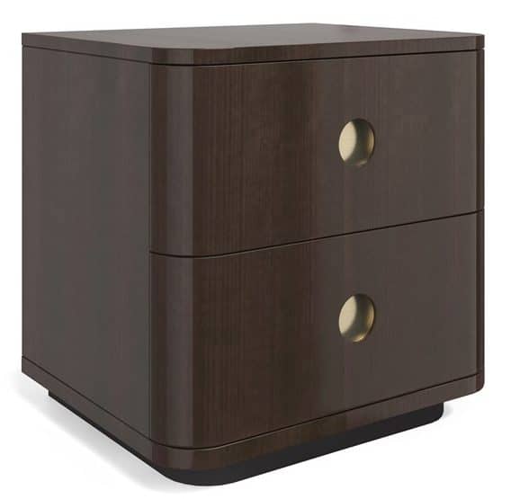 Caracole Furniture CLA-024-065 Bachelor Small Nightstand