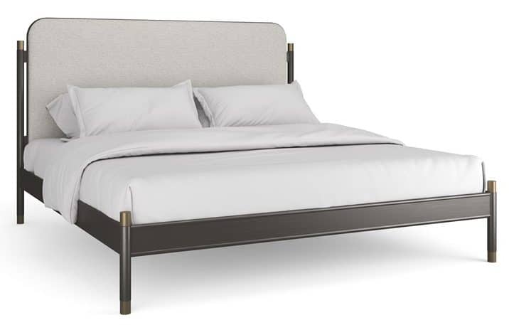 Caracole Furniture CLA-024-124 Campaign King Bed