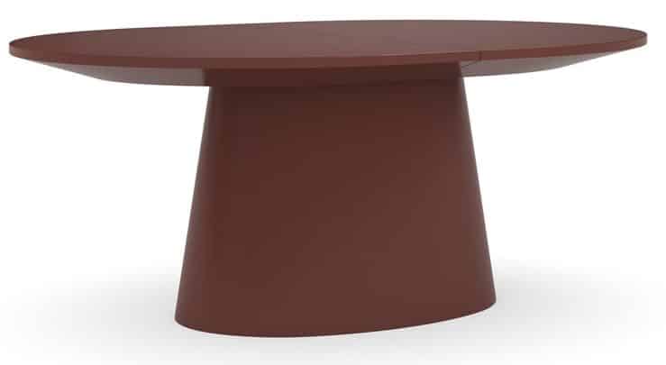 Caracole Furniture CLA-024-207 Paragon Dining Table Rouge