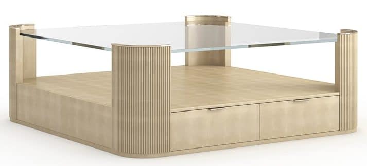 Caracole Furniture CLA-024-4015 Love Square Cocktail Table Oracle