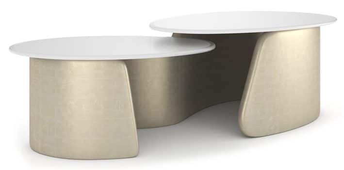 Caracole Furniture CLA-024-402 Bauble Cocktail Table