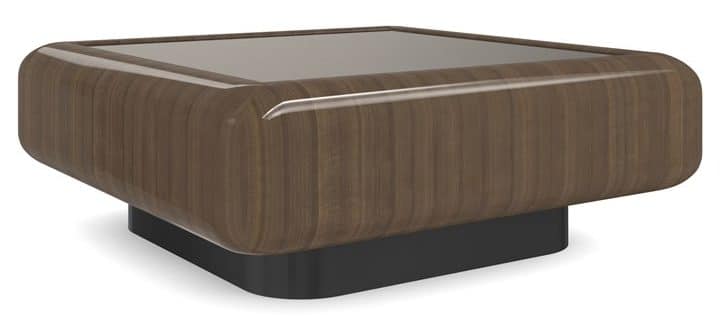 Caracole Furniture CLA-024-404 Gelee Cocktail Table Caramello