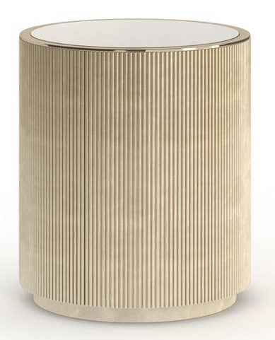 Caracole Furniture CLA-024-417 Love Round Side Table Oracle Caracole Furniture CLA-024-417 Love Round Side Table Oracle