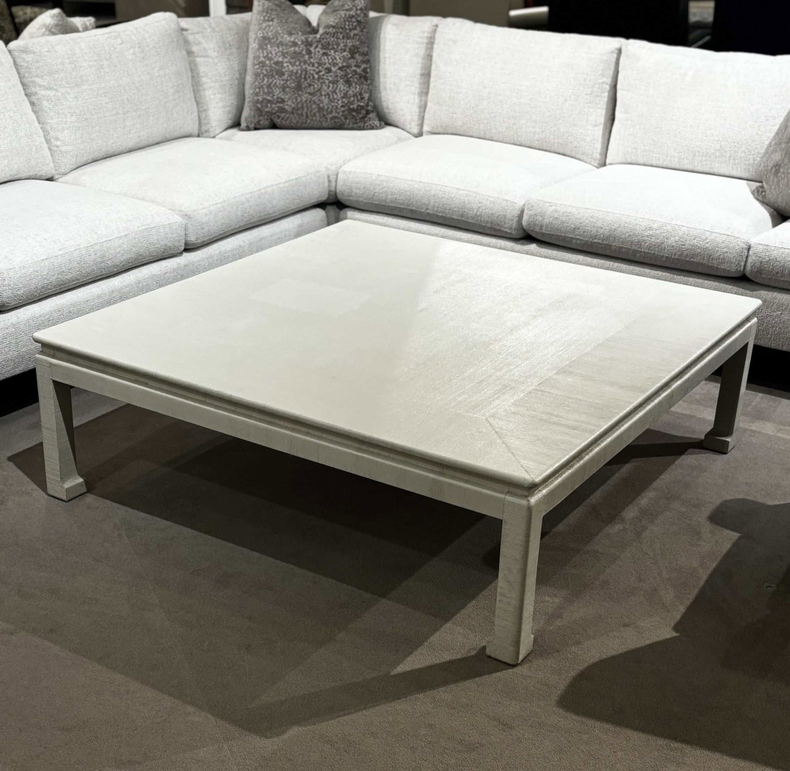 Highland House HH26-172/10 Raffia Cocktail Table