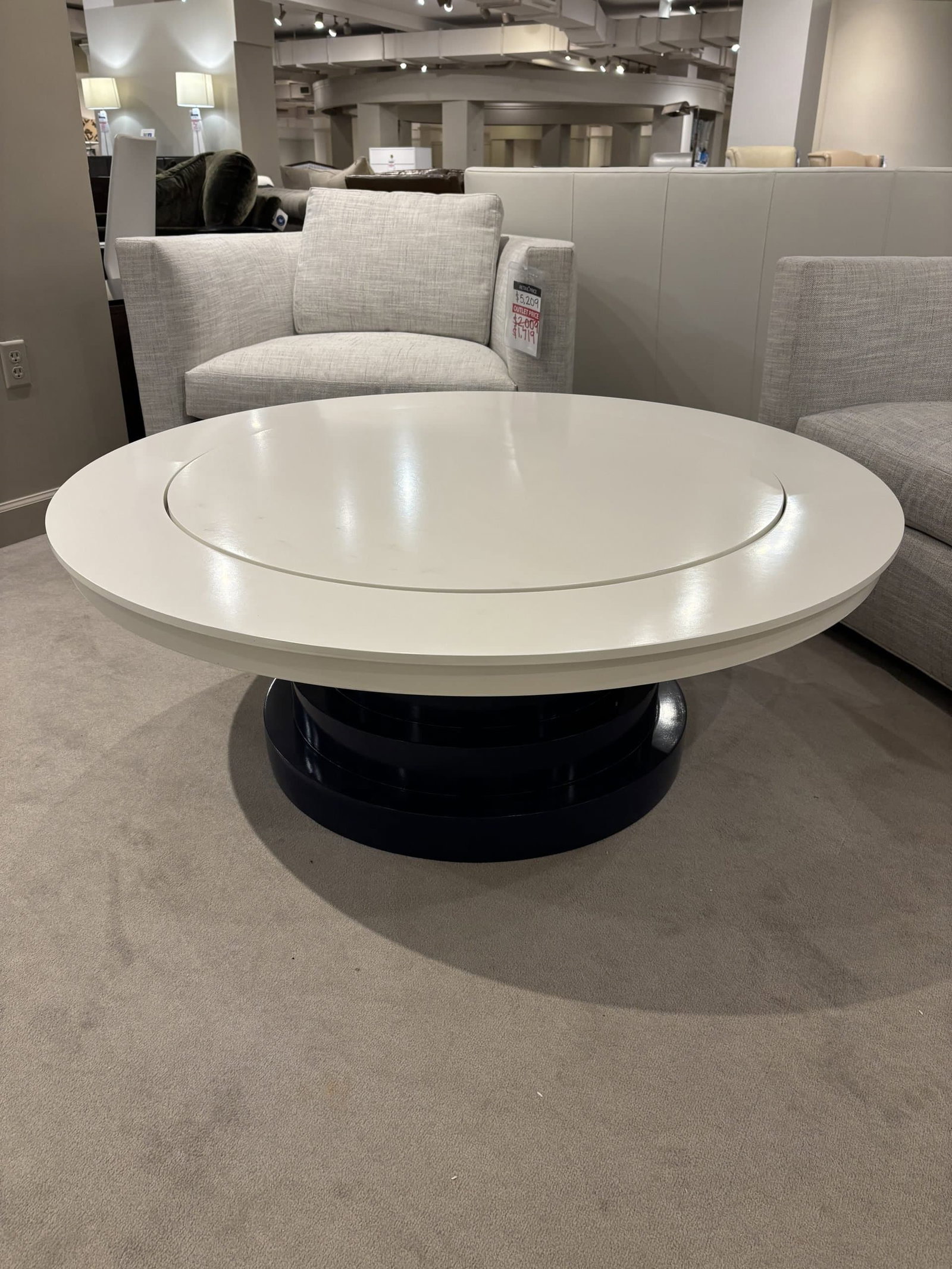 Century MPH-608/DN Liq & Laq Cocktail Table