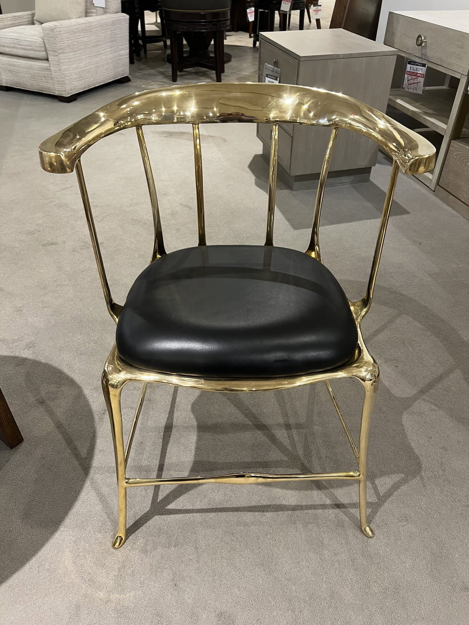 Maitland-Smith 8380-43/90 Bijou Accent Chair Maitland-Smith 8380-43/90 Bijou Accent Chair