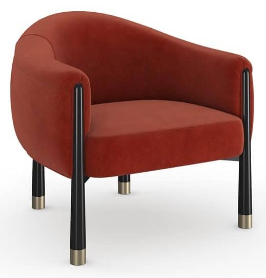 Caracole Furniture UPH-024-034-A Baton Accent Chair