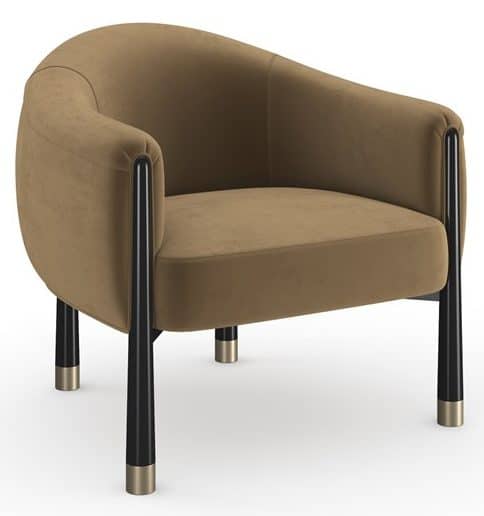 Caracole Furniture UPH-024-034-B Baton Accent Chair