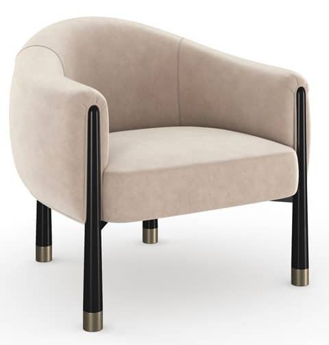 Caracole Furniture UPH-024-034-C Baton Accent Chair Caracole Furniture UPH-024-034-C Baton Accent Chair