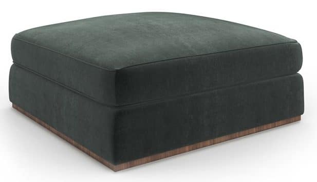 Caracole Furniture UPH-024-041-A Bello Ottoman