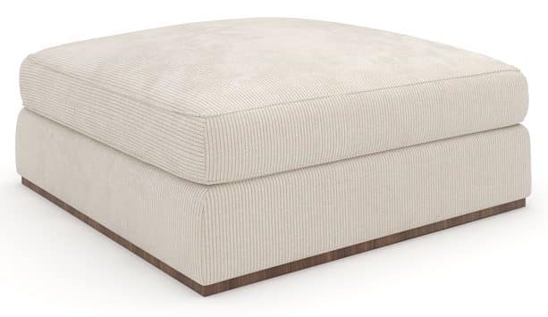 Caracole Furniture UPH-024-041-B Bello Ottoman