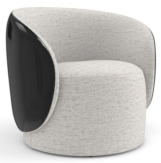 Caracole Furniture UPH-024-135-A Cuff Swivel Chair