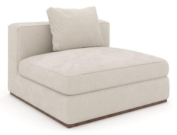 Caracole Furniture UPH-024-AC1-B Bello Armless Chair