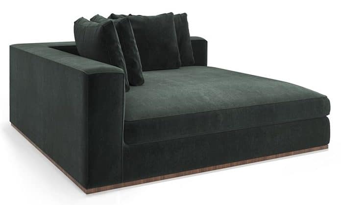 Caracole Furniture UPH-024-CHL1-A Bello Corner LAF Chaise