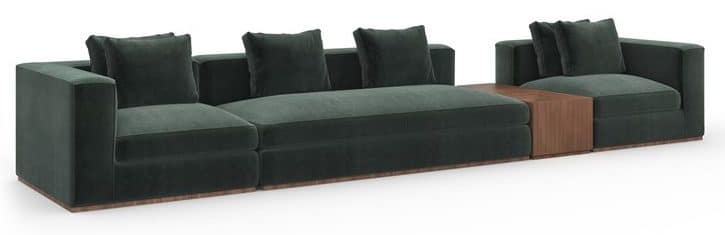 Caracole Furniture UPH-024-SEC2-A Bello 4PC Sectional