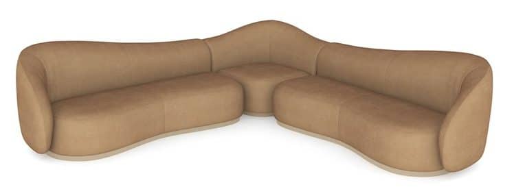Caracole Furniture UPH-024-SEC3-A Kalahari 3PC Sectional