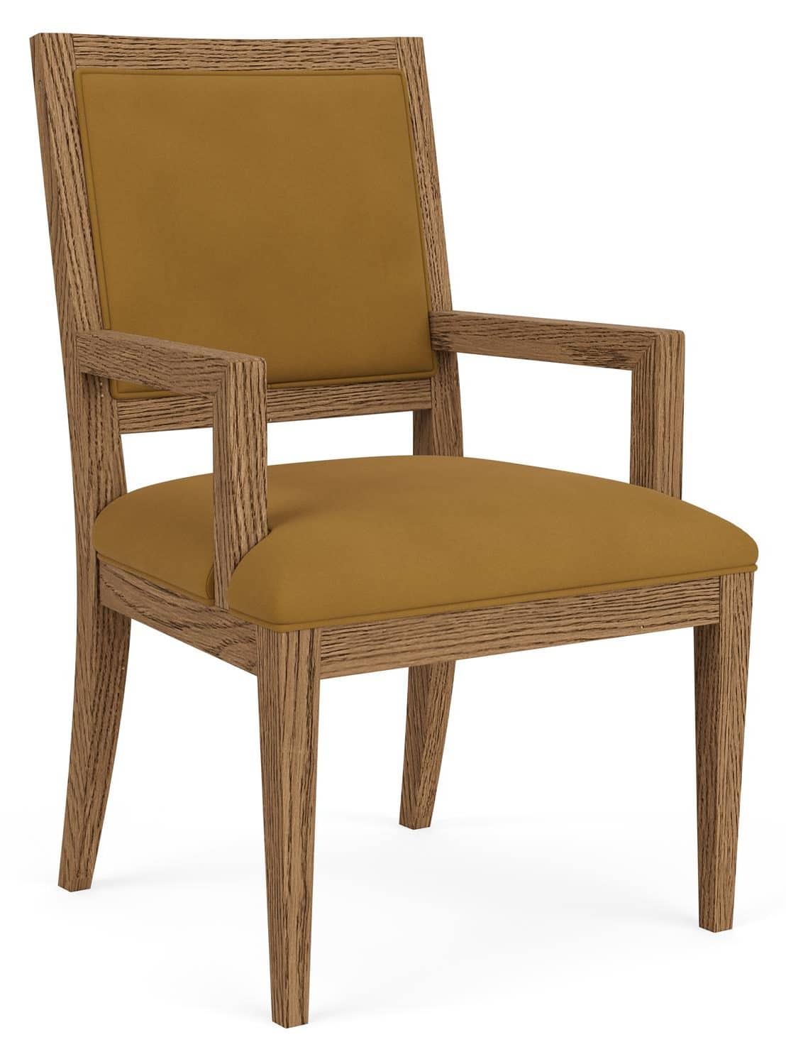 Riverside Furniture 51858 Halbrooke Upholstered Back Arm Chair
