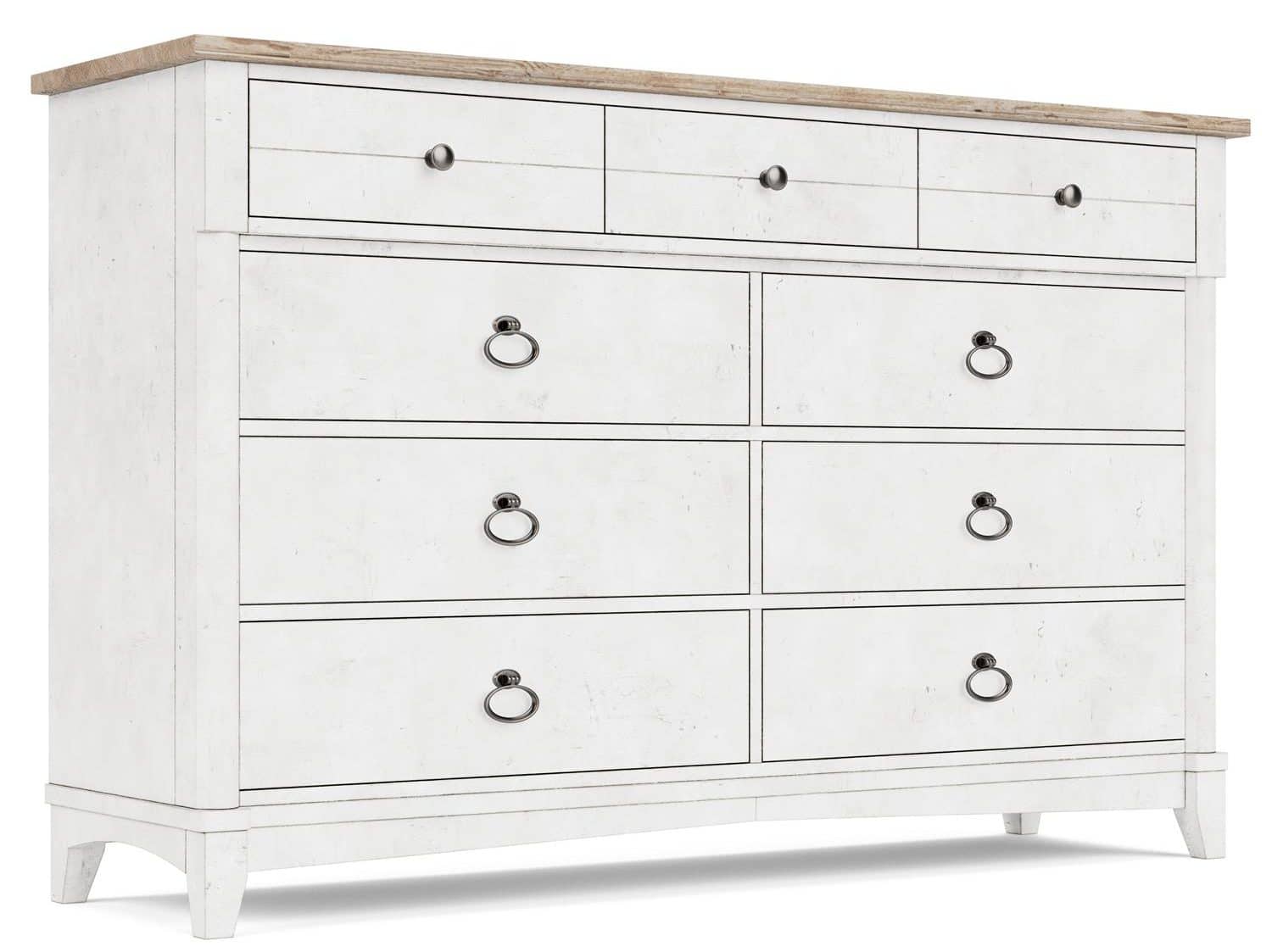 Riverside Furniture 91460 Maddox Nine Drawer Dresser