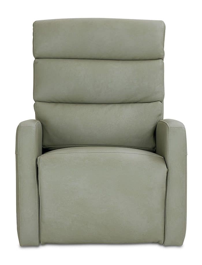 Bassett Furniture 1117-0L Hudson Leather Track Arm Zero Gravity Power Wall Recliner