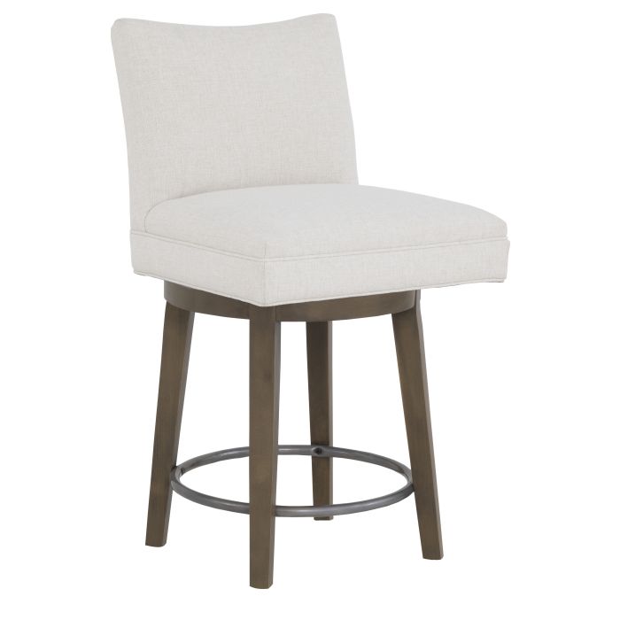 Fairfield 1200-C8 Concave Short Back Swivel Counter Stool