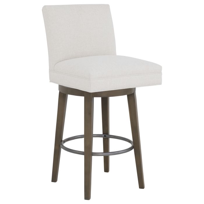 Fairfield 1210-08 Straight Short Back Swivel Bar Stool