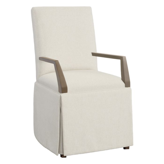 Fairfield 1211-04 Straight Short Back Skirted Arm Chair Fairfield 1211-04 Straight Short Back Skirted Arm Chair