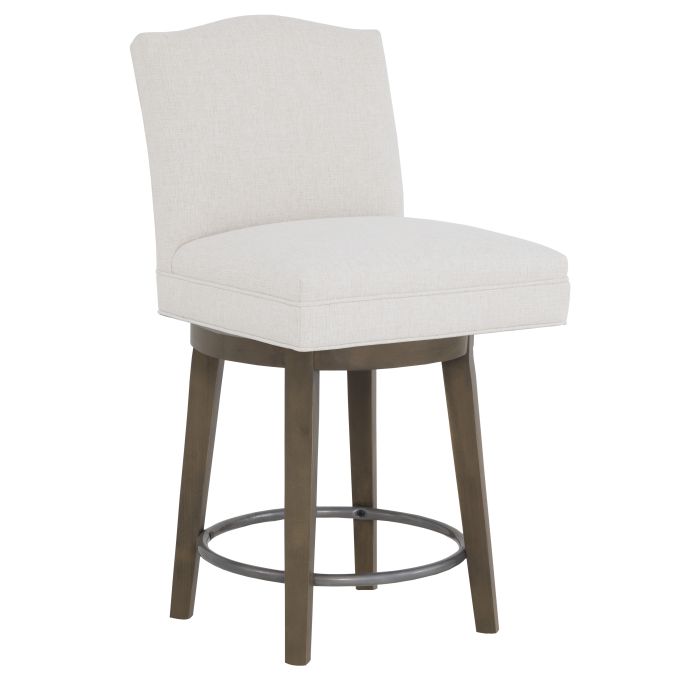 Fairfield 1220-C8 Camel Short Back Swivel Counter Stool