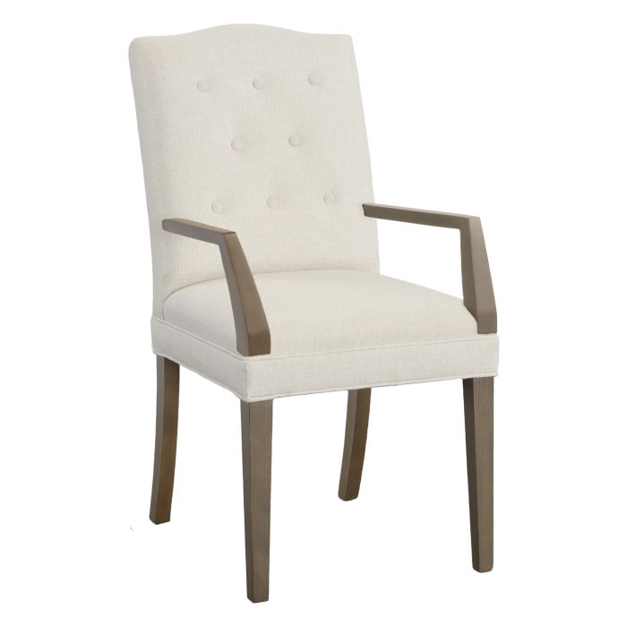 Fairfield 1222-04 Camel Short Back Arm Chair