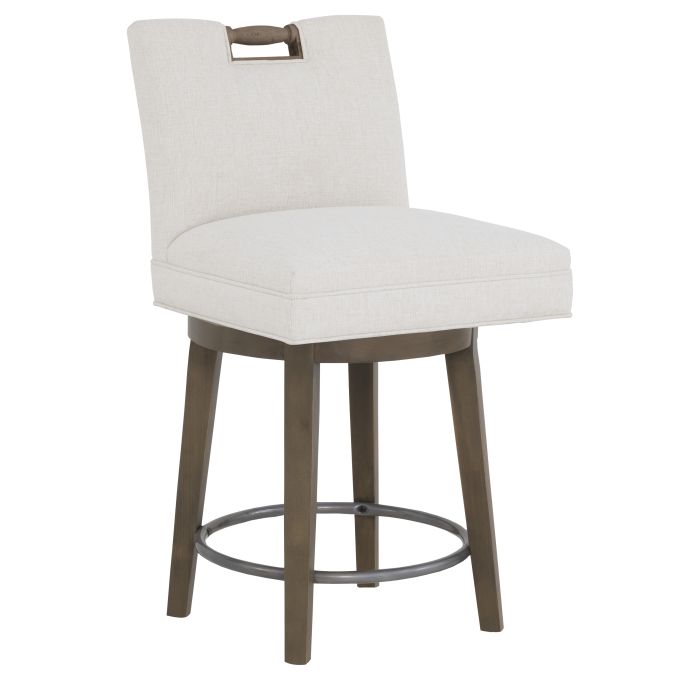 Fairfield 1230-C8 Pull Short Back Swivel Counter Stool