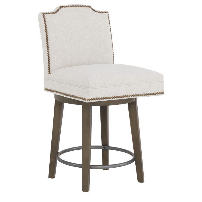Fairfield 1240-C8 Empire Short Back Swivel Counter Stool