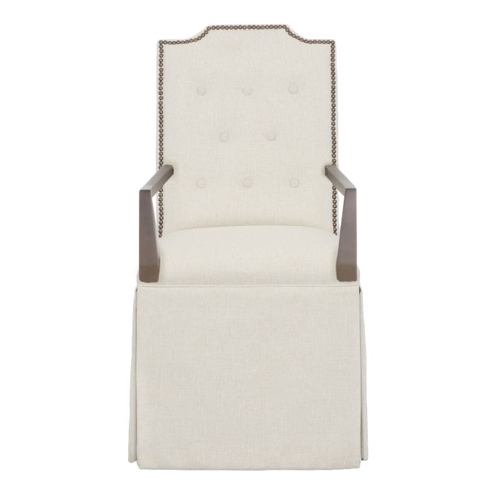 Fairfield 1243-04-T Empire Button Back Skirted Arm Chair Fairfield 1243-04-T Empire Button Back Skirted Arm Chair