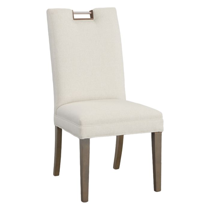 Fairfield 1264-05 Nickel Metal Pull Tall Back Side Chair