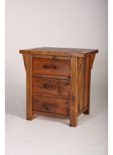 Green Gables 7404 Stony Brooke 24 X 30 3 Drawer Nightstand With Corbels