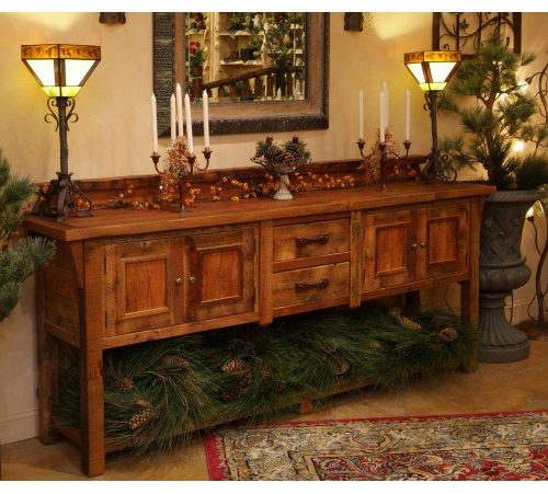 Green Gables Furniture 7750 Stony Brooke 8 Ft  4 Door 2 Drawer Sideboard