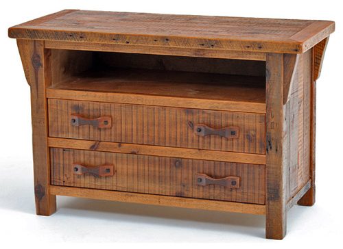 Green Gables Furniture 7891 Stony Brooke 2 Drawer Tv Stand With Open Top