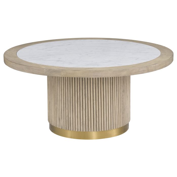 Fairfield 8030-CK-T Everett Large Round Bunching Cocktail Table