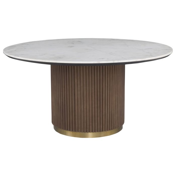 Fairfield 8072-60-T Dimitri 60 inch Round Dining Table Top Only