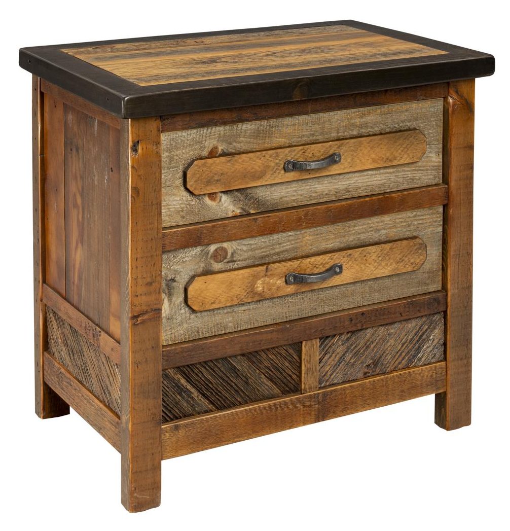 Green Gables 24004 Jackson Hole 2 Drawer Nightstand