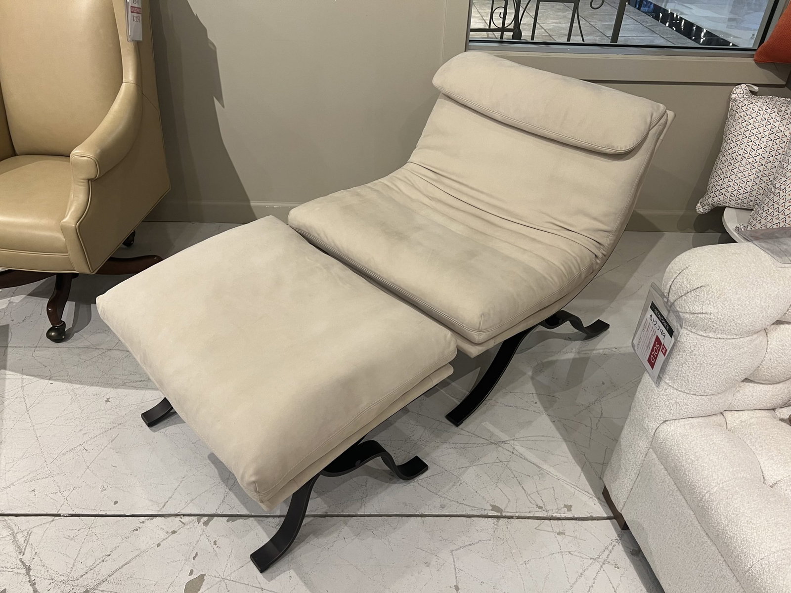 Century TSCCA3161 ST Laurent Chair & Ottoman