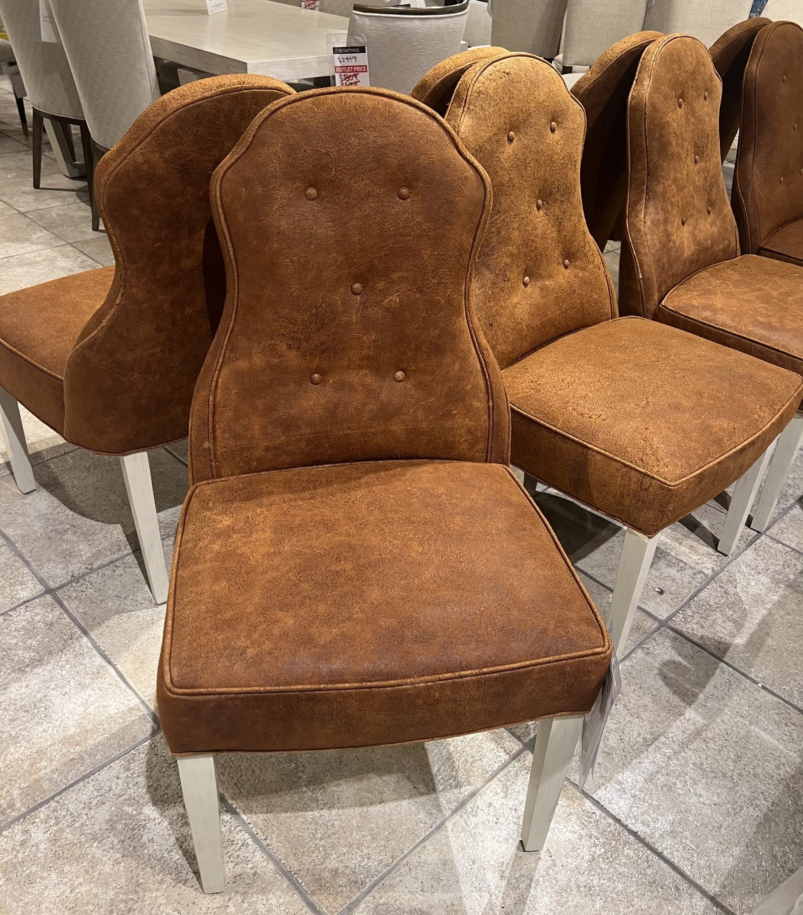 Hancock and Moore CJ6921/158,163 Brielle Dining Side Chairs