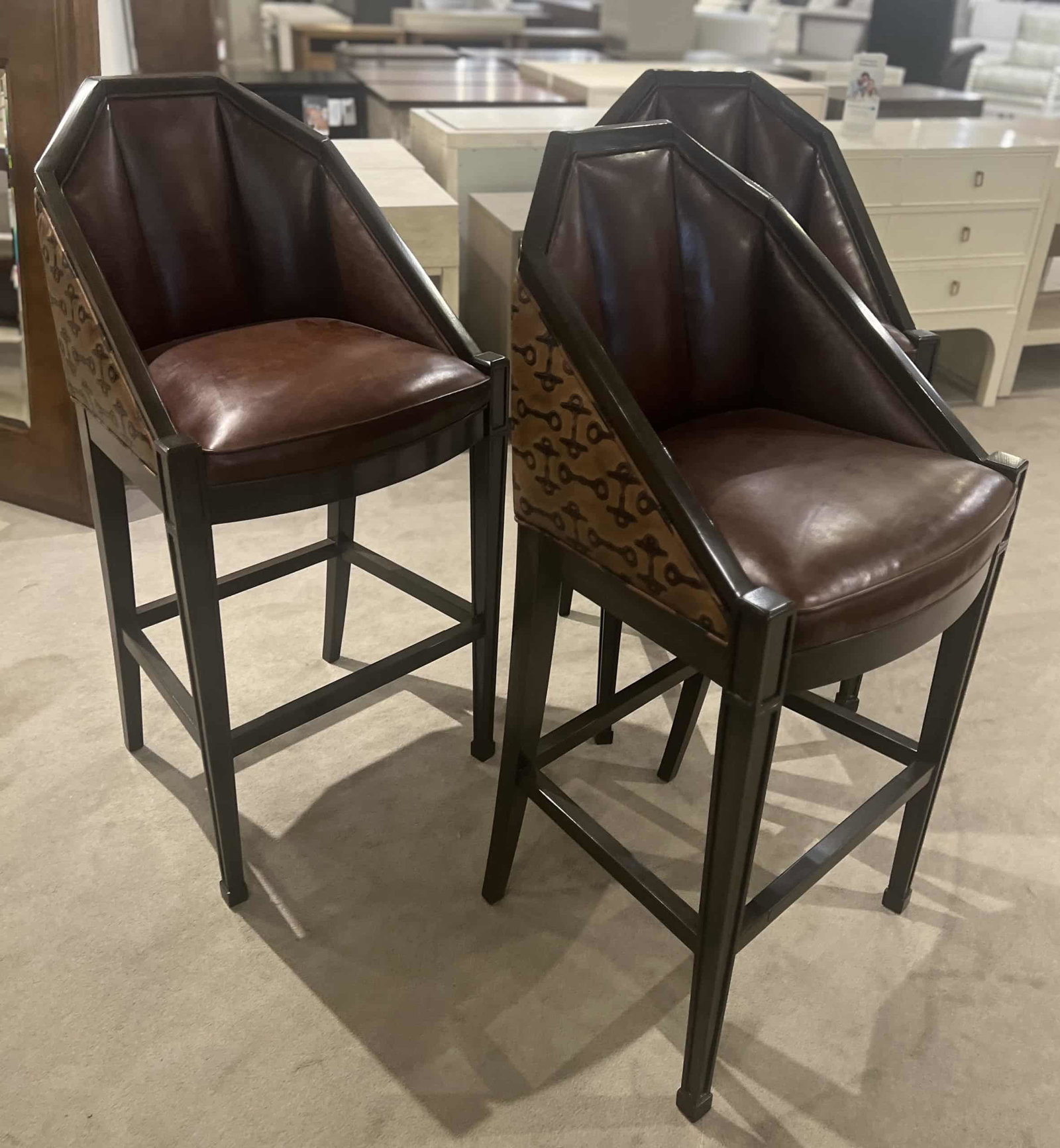 Hancock and Moore CJ6819-30/164 Lincoln Bar Stool