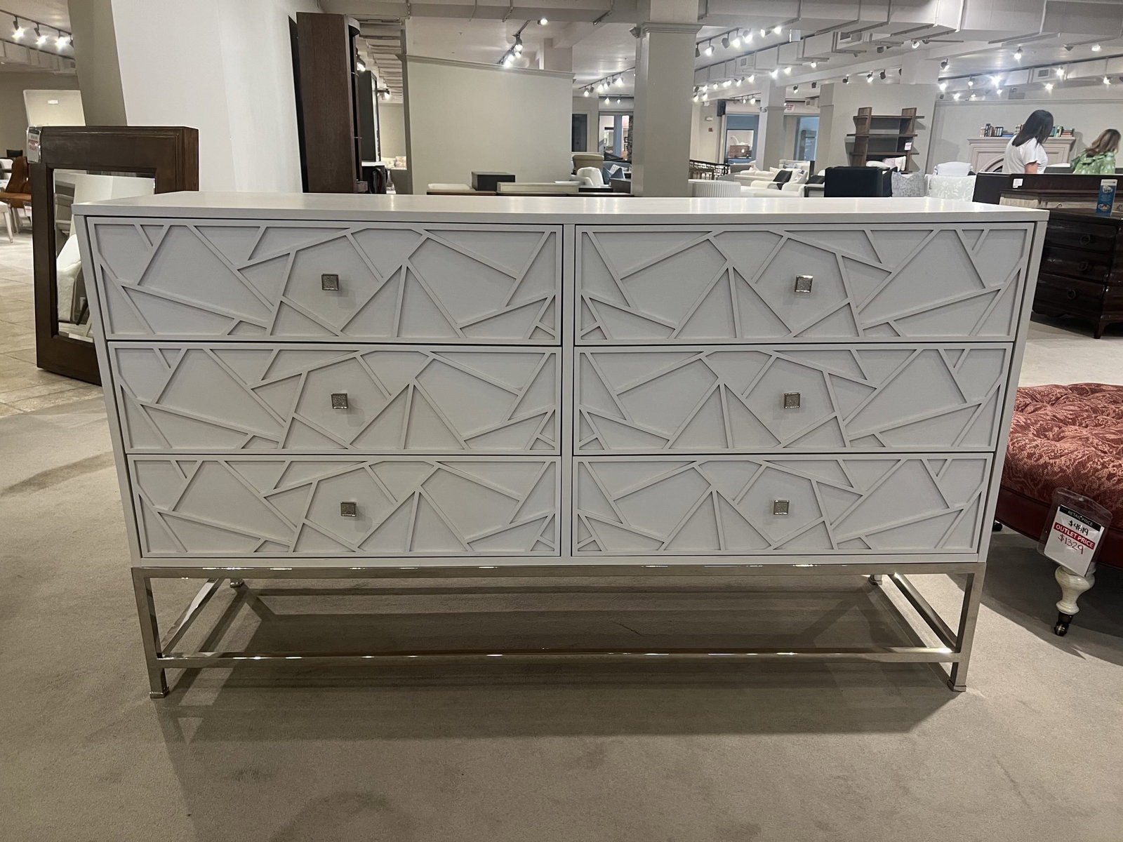 Century CR9-401/30 Details Six Drawer Dresser